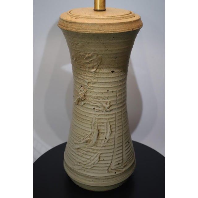 1970s Ceramic Table Lamp Bob Kinzie Affiliated Craftsmen For Sale - Image 12 of 18