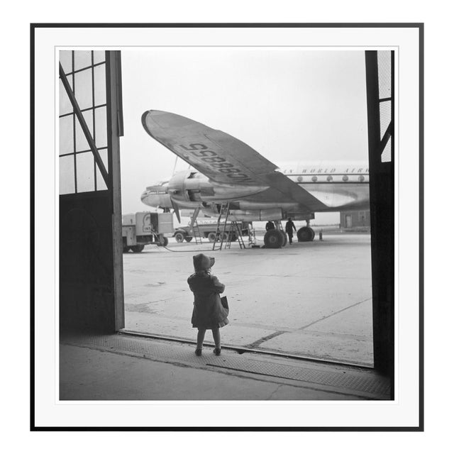 Toni Frissell 'Young Traveller' Archival Pigment Print Framed in Black For Sale
