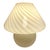 Vintage Murano Mushroom Table Lamp White Swirl Art Glass Decor For Sale In San Francisco - Image 6 of 12