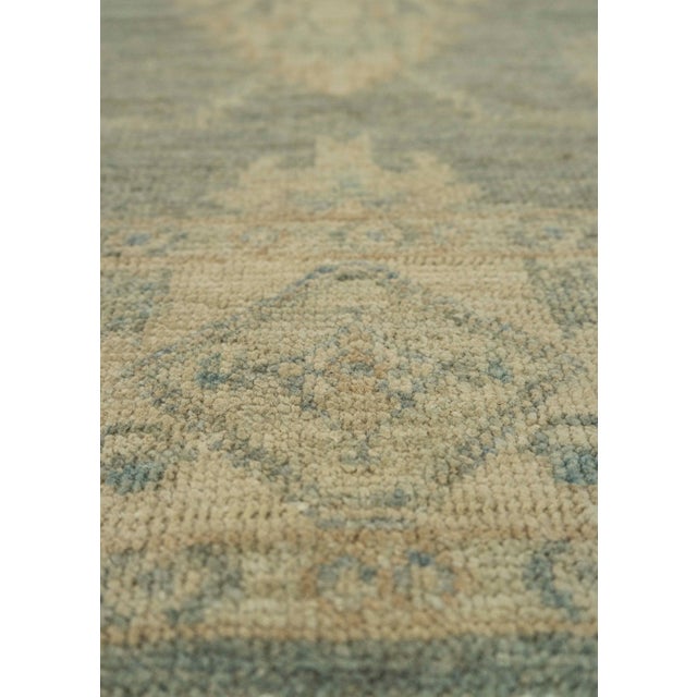 Turkish Oushak Rug 3'1" x 5' #21369 For Sale - Image 3 of 8
