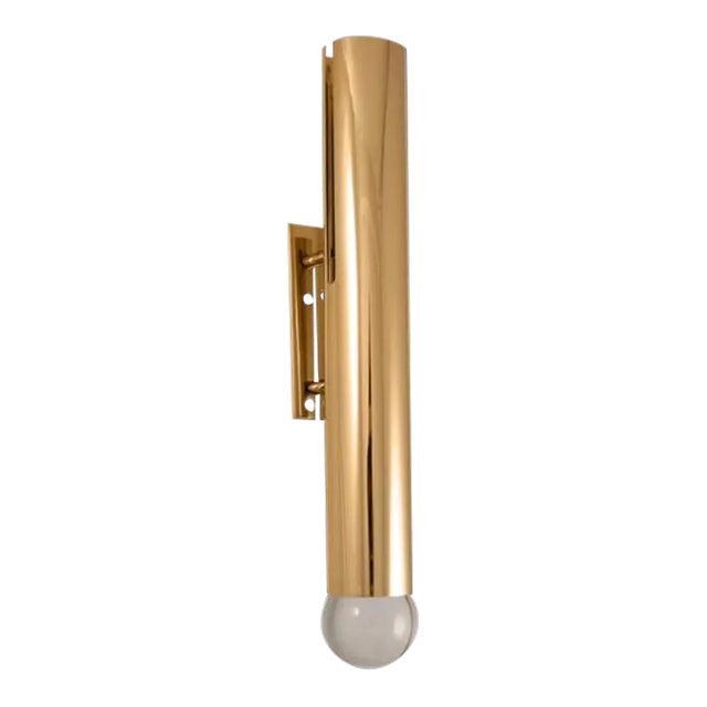 Moda Sconce in Gold Finish For Sale