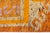 Orange Vintage Turkish Wool Runner With Tribal Geometry Design For Sale In New York - Image 6 of 9