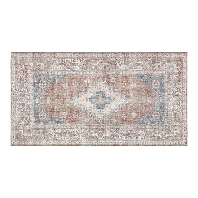 1960s Turkish Oushak Rug For Sale