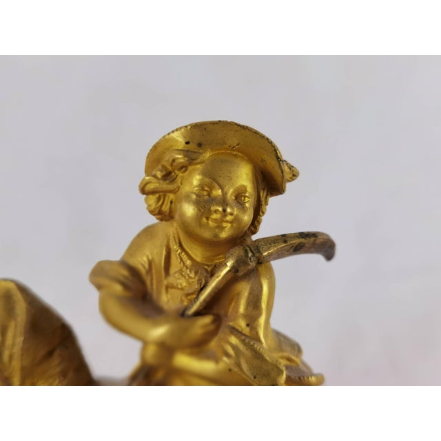 Antique French Mantel Clock by Marti et Cie, 1850 For Sale - Image 6 of 18