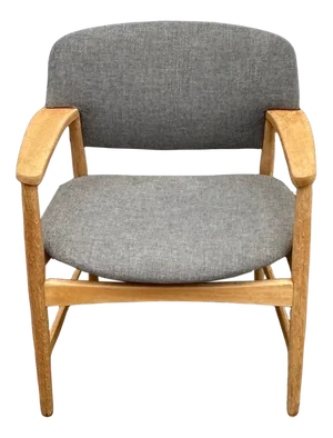 Armchair in Oak by Axle Bender Madsen for Fritz Hansen, 1960s