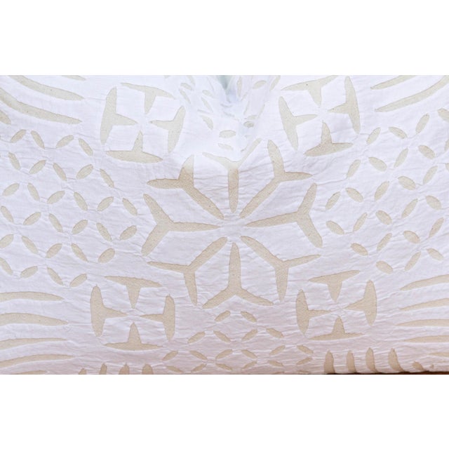 1990s Joysri Applique Pillow Cover For Sale - Image 5 of 7