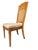 1980s Vintage French Provincial Cane Back Dining Chairs, Newly Reupholstered – Set of 6 For Sale - Image 5 of 16