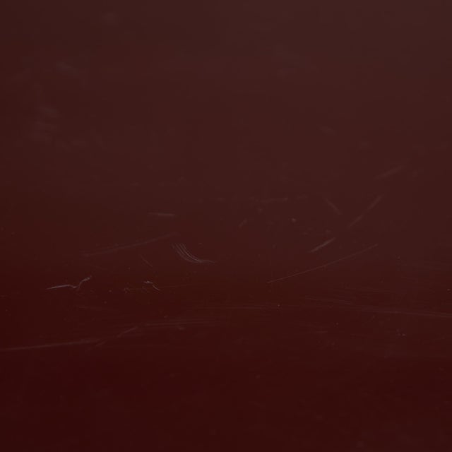 Plastic Round Bar & Serving Cart in Burgundy by Alberto Rosselli for Kartell, 1970s For Sale - Image 7 of 10