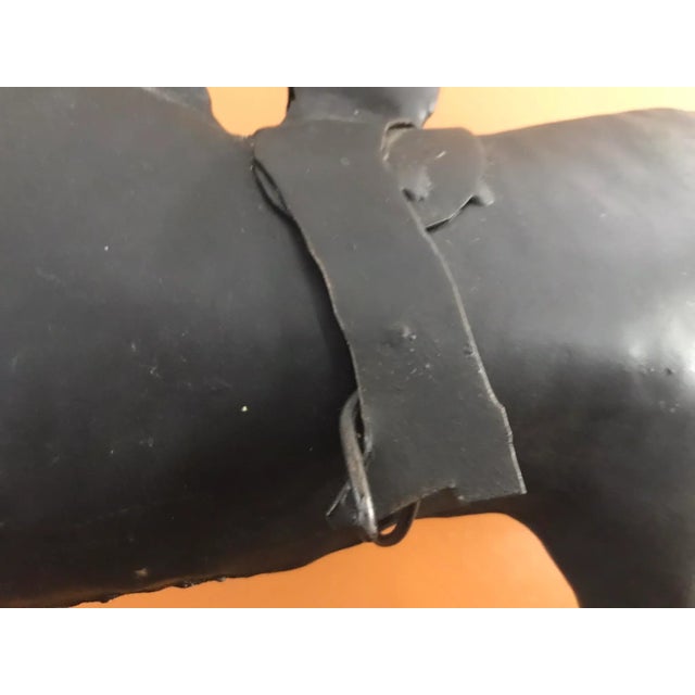 American Vintage Double-Bodied Sculpture of Horse and Rider For Sale - Image 3 of 5