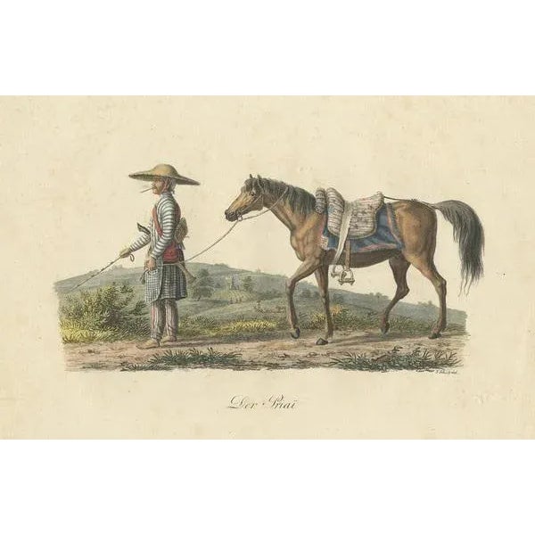Hurter, A Civil Servant from Java, 1830s, Print For Sale - Image 4 of 5