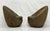 Wood Vintage Pair Milo Baughman for Thayer Coggin Swivel Egg Lounge Chairs, Usa 1960s For Sale - Image 7 of 18
