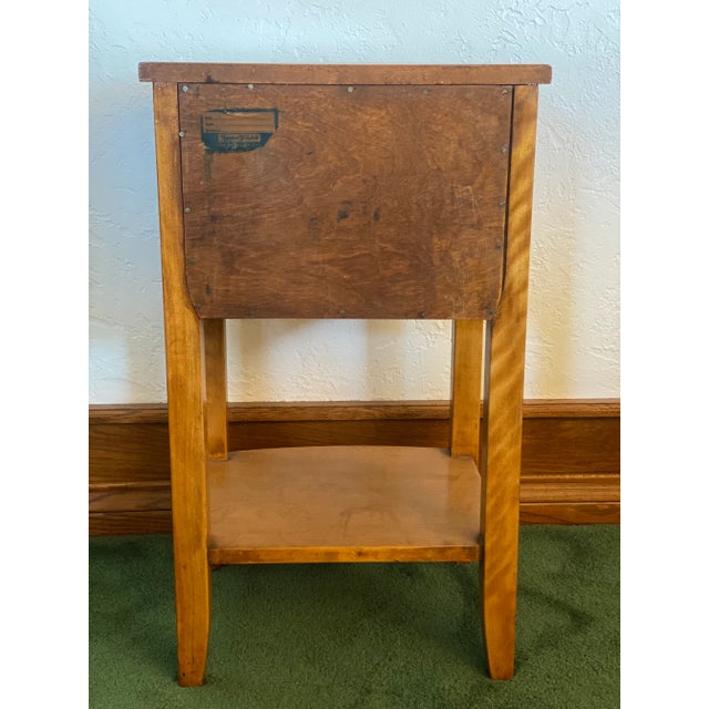 Heywood Wakefield Bedside Table Dresser, Circa 1920s, 2 Avbl For Sale In Palm Springs - Image 6 of 12