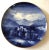 Ceramic Copeland Blue and White Scottish Platter of Melrose Abbey For Sale - Image 7 of 7