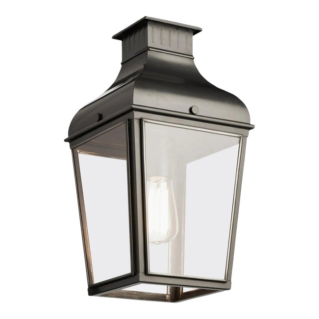 Tekna Montrose Small-C Pendant Light With Dark Bronze Finish and Clear Glass For Sale