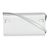Argent Metallic Chevre Chamkilight Kelly Wallet To Go PHW For Sale - Image 4 of 9