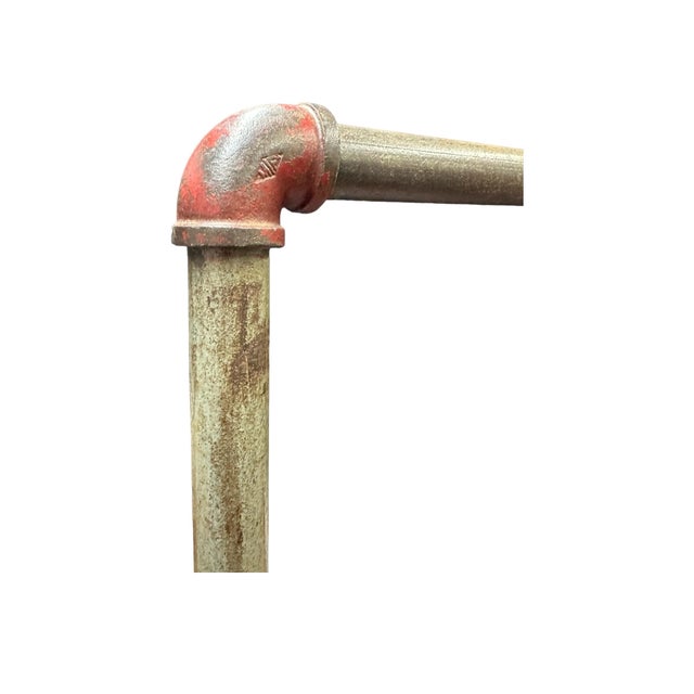 Mid 20th Century Vintage Industrial "Hercules" Cast Iron Pipe Clothing