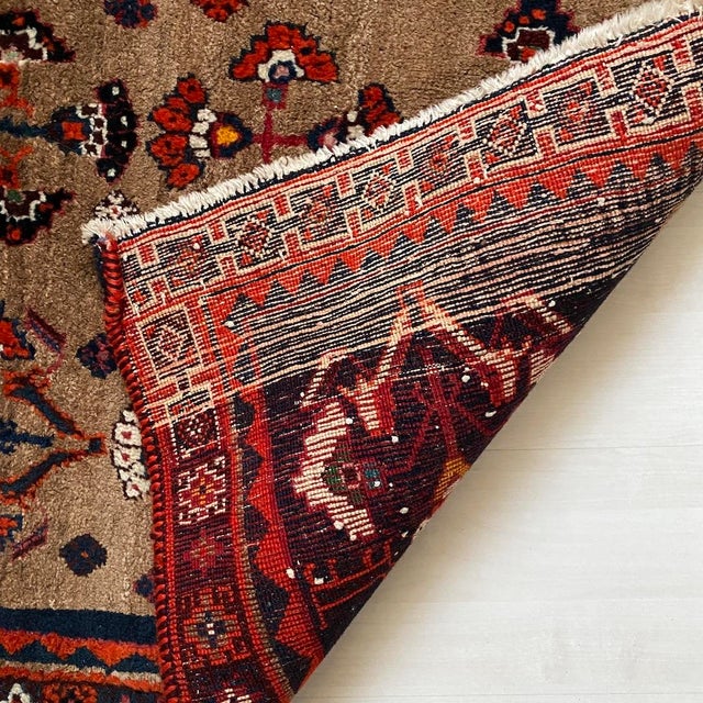 Middle Eastern Rug, 1940s For Sale - Image 3 of 6