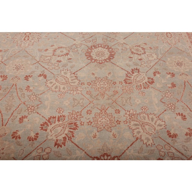 Oversized Modern Persian Tabriz Rug For Sale - Image 9 of 9