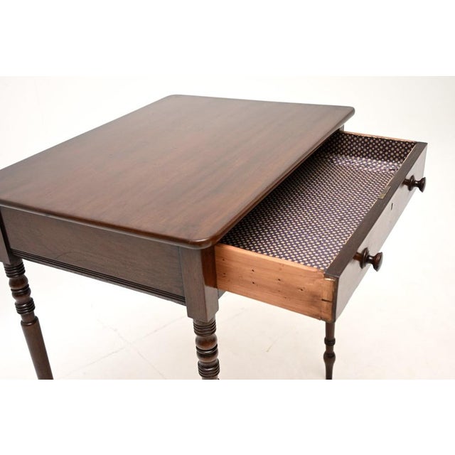 Antique Georgian Side Table, 1800 For Sale - Image 4 of 10