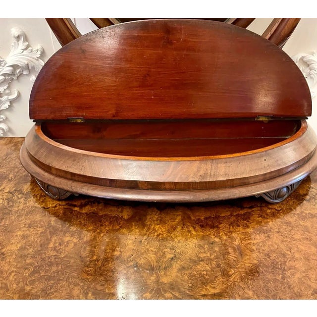 Antique Mahogany Dressing Table Mirror For Sale - Image 9 of 11