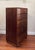 1940s 1940s Antique Deco Style Curved Wavefront Tall Dresser Chest of Drawers For Sale - Image 5 of 15