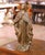 Italian Mid-Century Italian Patinated Bronze Virgin Mary Sculpture by Biondan For Sale - Image 3 of 9