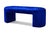 Deleite Bench in Blue Velvet from Moanne For Sale - Image 4 of 5