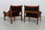 Norwegian Hunter Easy Chairs by Torbjørn Afdal for Bruksbo, 1970s, Set of 2 For Sale - Image 12 of 18