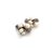 Contemporary 1990s Mikimoto Estate Akoya Pearl Earrings Sterling Silver, 2 Pieces For Sale - Image 3 of 9