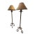 Pair of Formations Usa Heavy Iron Floor Lamps For Sale