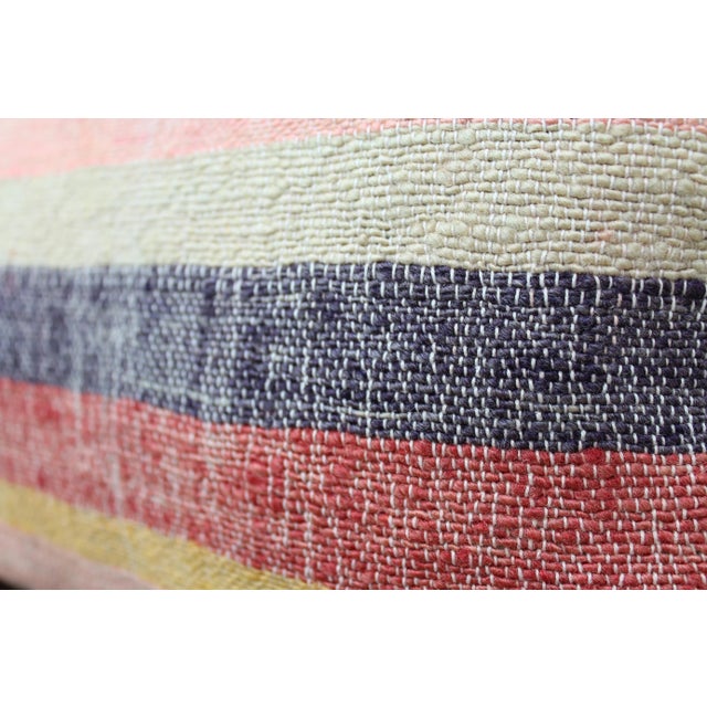 Turkish Kilim Decorative Pillow Cover - 12.5"x18.5" For Sale - Image 4 of 8