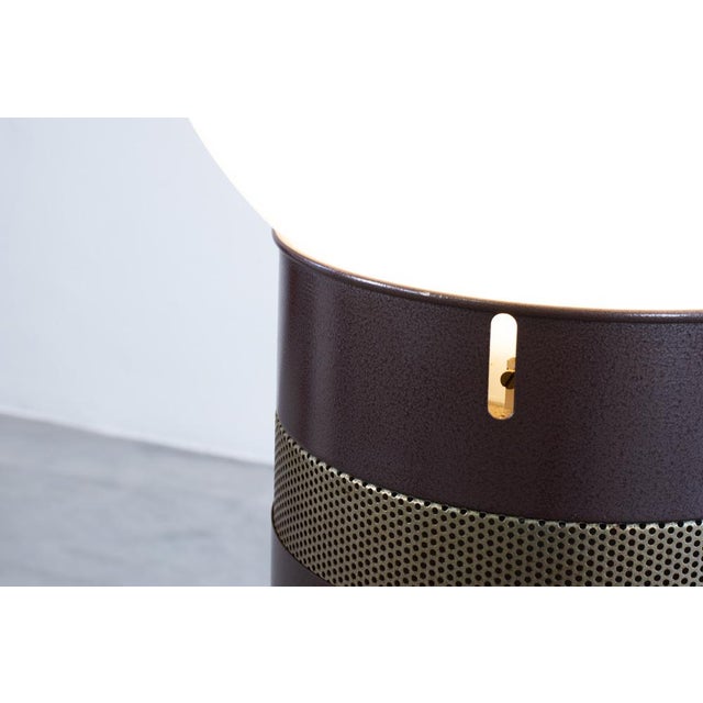 Oracolo Floor Lamp in Metal and Blown Glass by Gae Aulenti for Artemide, Italy, 1970s For Sale - Image 9 of 10