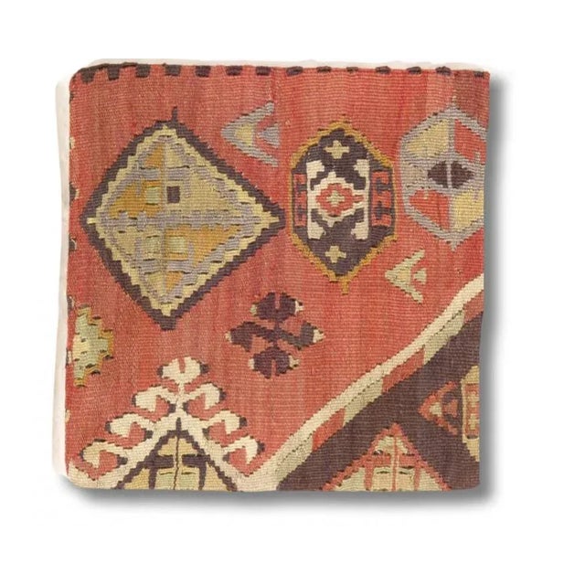 Traditional Vintage Hand Woven K138 Pillow 16" For Sale - Image 3 of 3