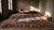 1930s Blue Navy Floral Antique Persian Sarouk Farahan Carpet 8'8" X 12'8" Woven Wool Rug For Sale - Image 10 of 12