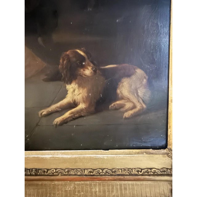 Letter from a Noble Family, Burg Castle, Probably 19th Century, Oil Painting on Panel For Sale - Image 4 of 13
