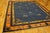 Antique Chinese Peking Allover Floral Blue 1920s Rug, Circa Date: 1920s. This magnificent example of early 20th-century...
