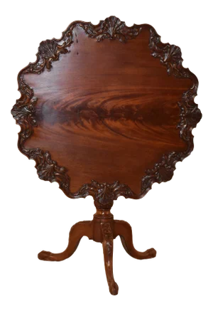 18th C Mahogany Irish Tea Table
