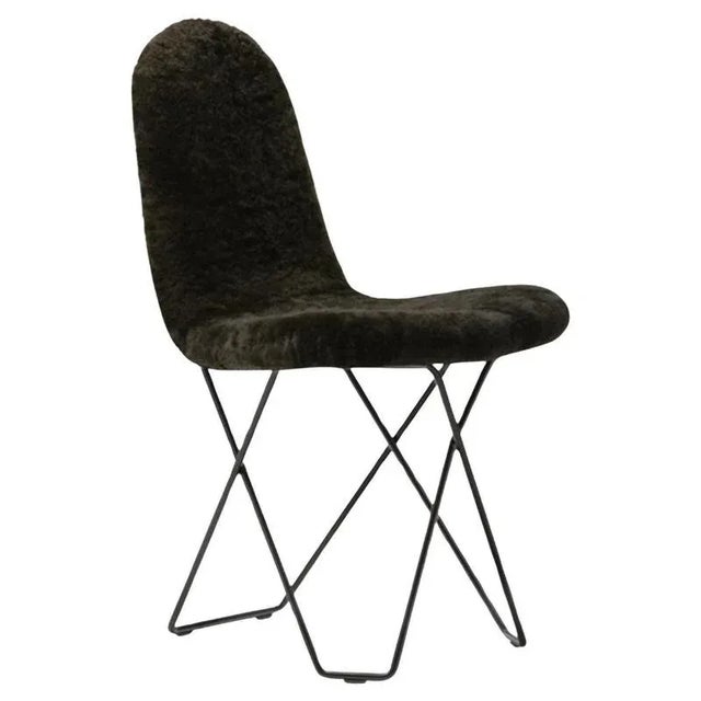Cactus Sheepskin Dining Chair by Cuero Design For Sale - Image 9 of 9