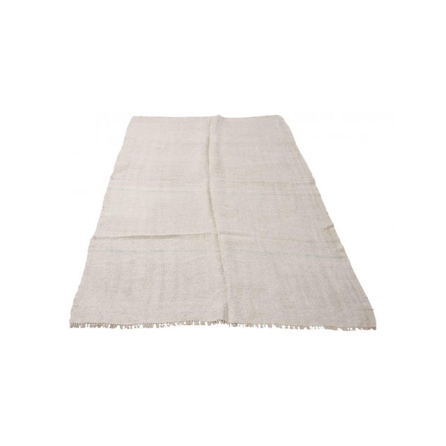 Handwoven vintage hemp kilim rug from Yozgat region of Turkey. Approximately 50-60 years old. In very good condition. Rare...