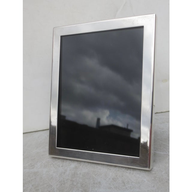 Late 20th Century Sterling Silver Tiffany Photo Frame For Sale - Image 5 of 5