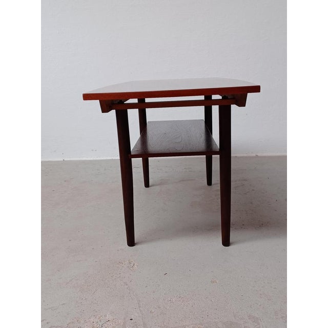 Fully Restored Danish Coffee Table in Teak, 1960s For Sale - Image 6 of 7