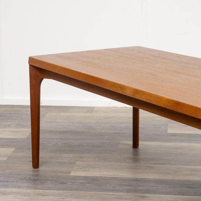 Vintage Teak Coffee Table by Henning Kjærnulf for Vejle Mobelfabrik, 1960s For Sale - Image 11 of 14