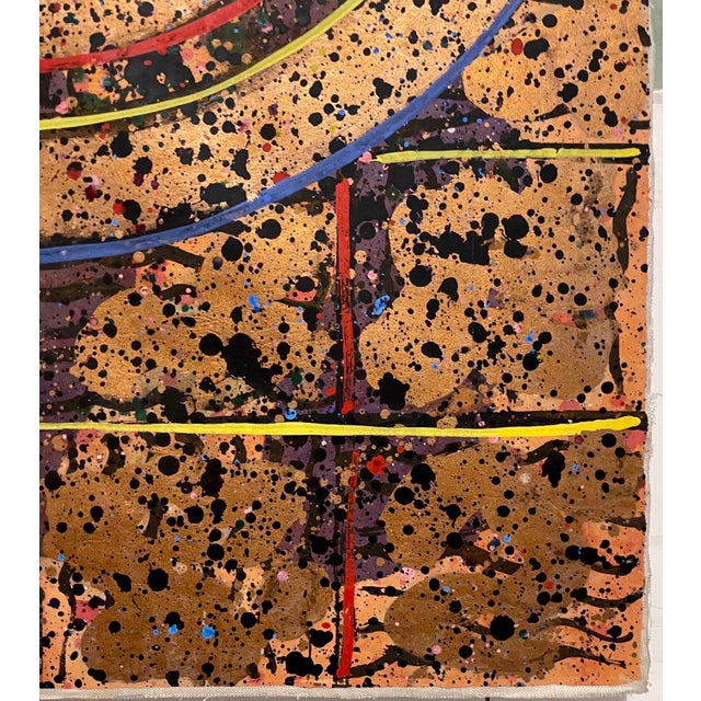 MIng Wang, Chinese American Abstract Expressionist Zen Space Painting WangMing Color School, 1982 For Sale In Miami - Image 6 of 18