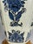 Mid-20th Century Dutch Delft Blue-and-White Ceramic & Giltwood Lamps - a Pair For Sale - Image 9 of 10