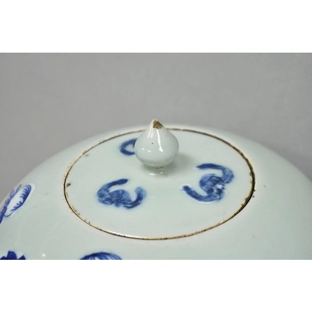 Blue Antique Chinese Phoenix Bird Celadon Green Porcelain Covered Ginger Jar - Pair For Sale - Image 8 of 18