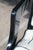 Textile Mid Century Diminutive Black Lacquer Tufted & Striped Chinoiserie Arm Chair For Sale - Image 7 of 18