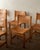 Ikea Vintage Kotka Safari Dining Chairs in Pine and Saddle Leather attributed to Tomas Jelinek for Ikea, 1980s, Set of 6 For Sale - Image 4 of 18