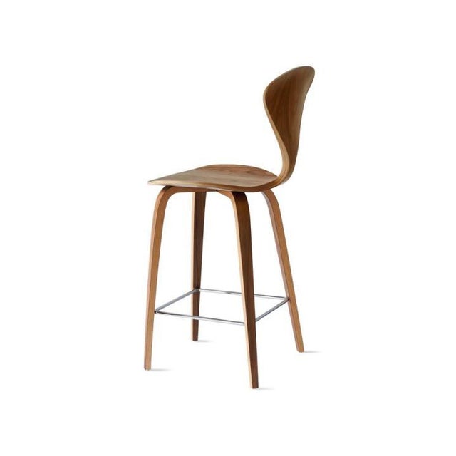 Mid-Century Modern Bar Stool attributed to Norman Cherner, 1950s For Sale - Image 10 of 18
