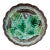 Majolica Chesnut Leaf Plate Villeroy & Boch, Circa 1890 For Sale