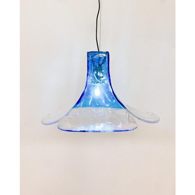 Mid-Century Murano Glass Pendant Lamp attributed to Carlo Nason, 1960s For Sale - Image 6 of 16